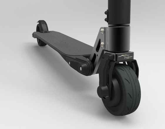 Электросамокат Смарт Scooter Carbon Fiber Черный